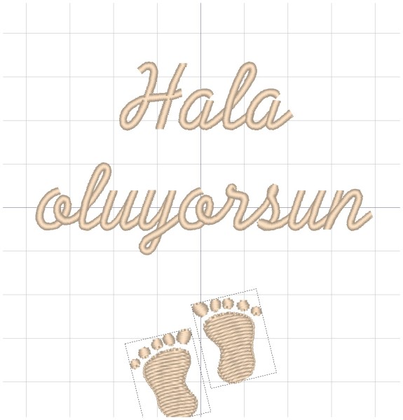 Windel mit Wunschtext